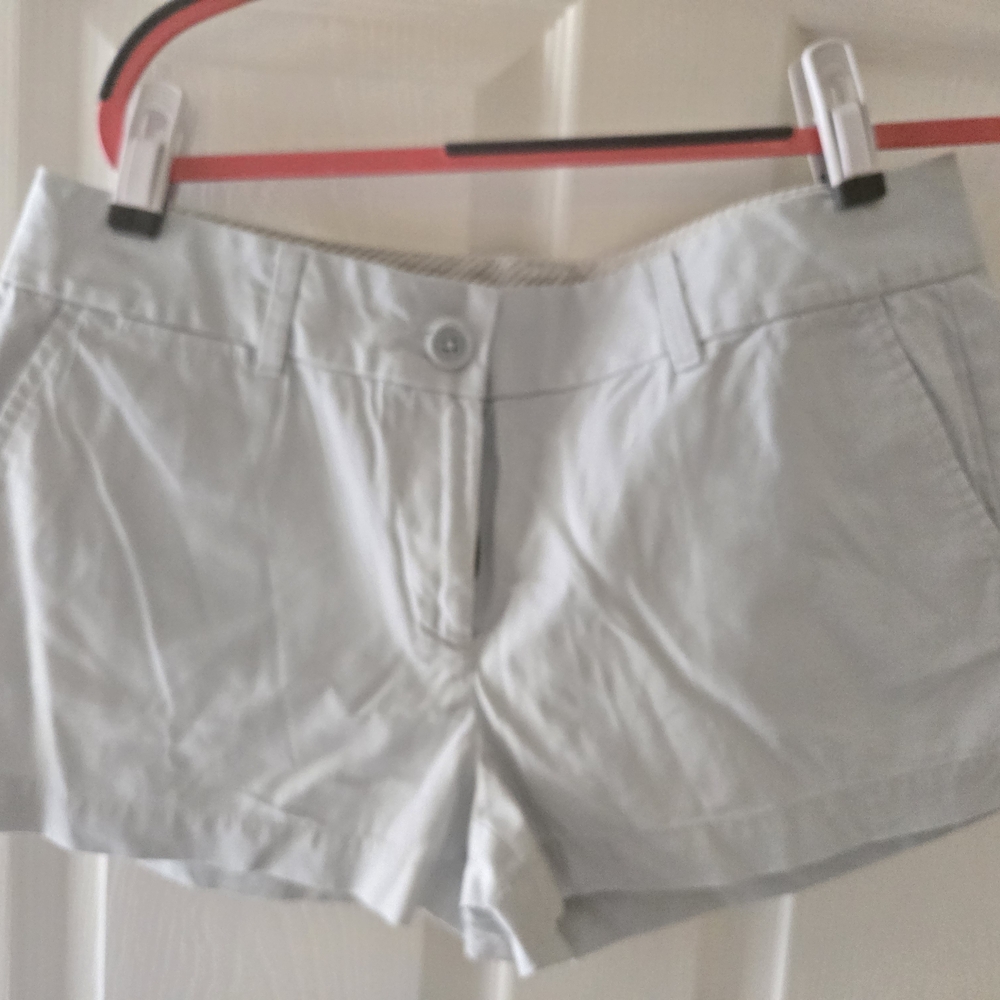 LOFT Teal Shorts Tailored Cotton Casual